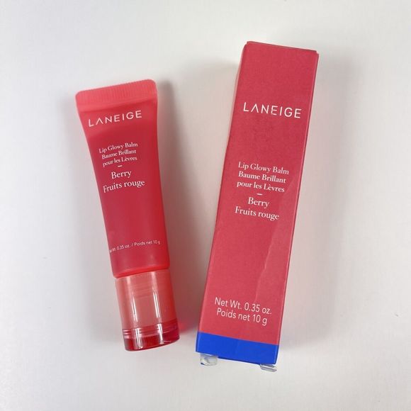 LANEIGE Makeup Laniege Lip Glowy Balm Berry Fruits Hydrate And Tint New In Box Poshmark